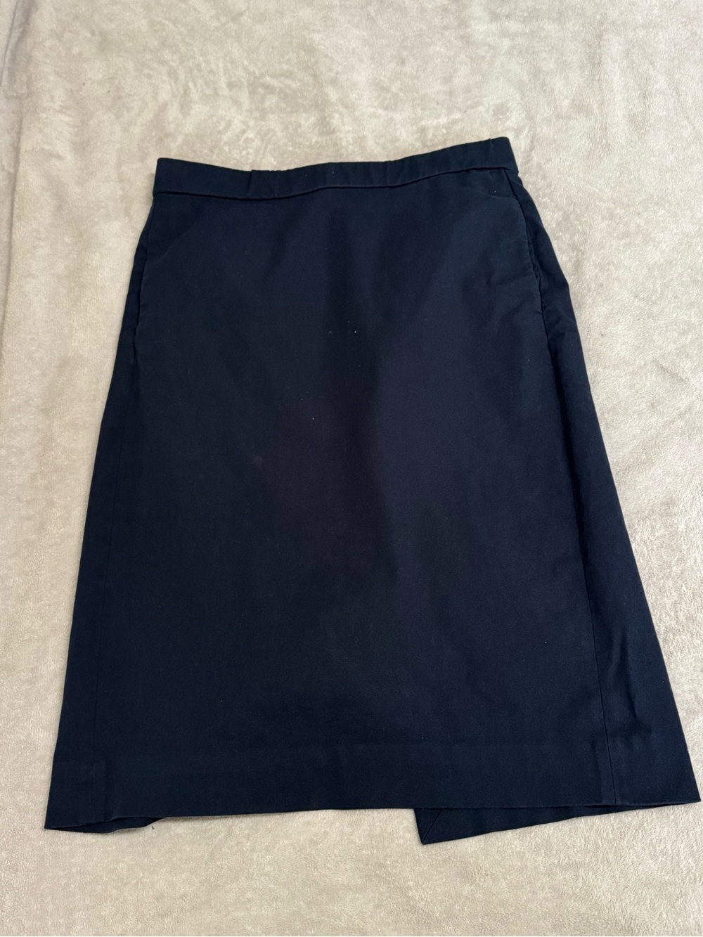COS Midi Skirt in Blue Size Large Like New